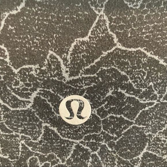 LULULEMON Sz 10 Align Pant II  Lacescape Dark Cast 7/8 Leggings - Picture 7 of 10